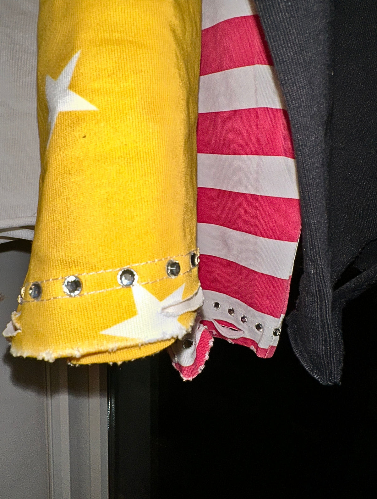 white unevensleeves